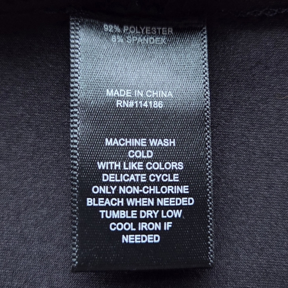 Frye Suede Like Button Front Jacket Stretch Womens M (Estimate) Black - Picture 9 of 9